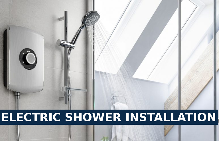 Electric shower installation Swanscombe